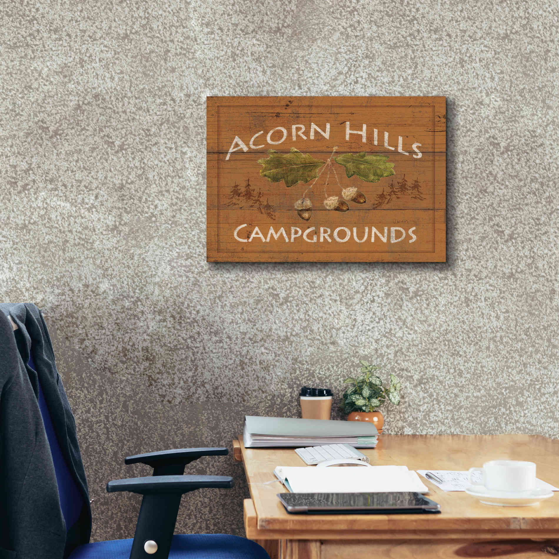Epic Art 'Lodge Signs I' by James Wiens, Canvas Wall Art,24 x 20