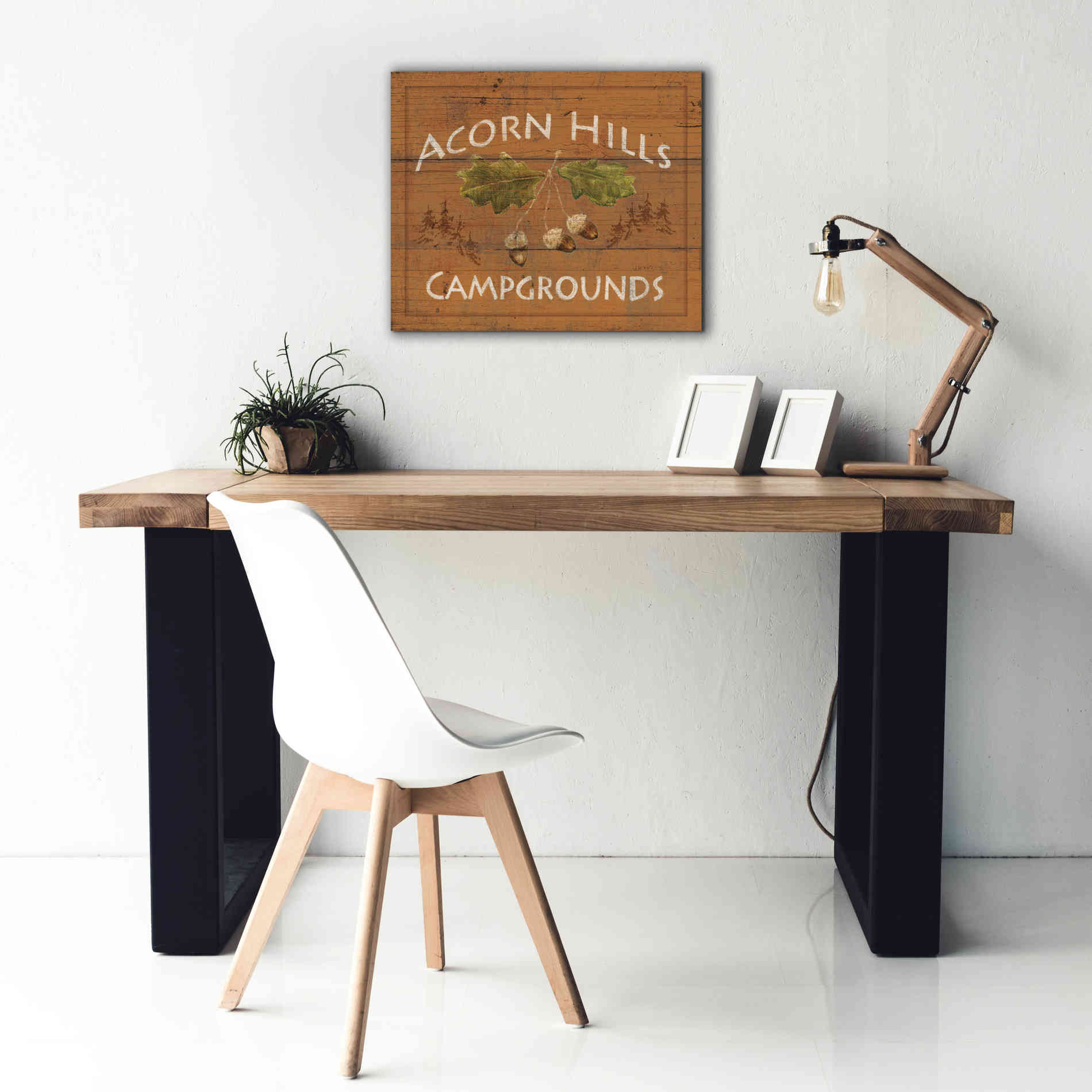 Epic Art 'Lodge Signs I' by James Wiens, Canvas Wall Art,24 x 20