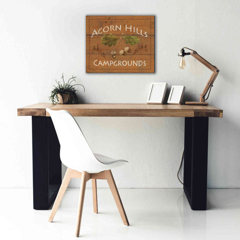 Image of Epic Art 'Lodge Signs I' by James Wiens, Canvas Wall Art,24 x 20