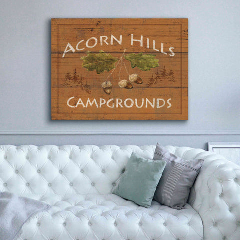 Image of Epic Art 'Lodge Signs I' by James Wiens, Canvas Wall Art,54 x 40
