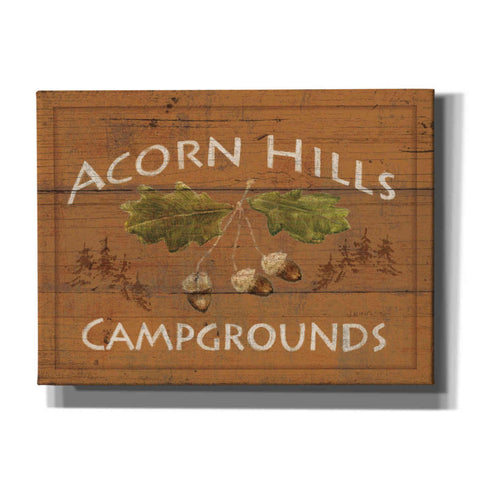 Image of Epic Art 'Lodge Signs I' by James Wiens, Canvas Wall Art,16x12x1.1x0,24x20x1.1x0,30x26x1.74x0,54x40x1.74x0