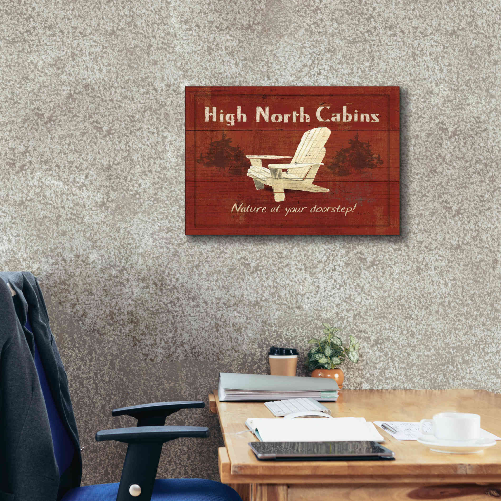 Epic Art 'Lodge Signs II' by James Wiens, Canvas Wall Art,24 x 20