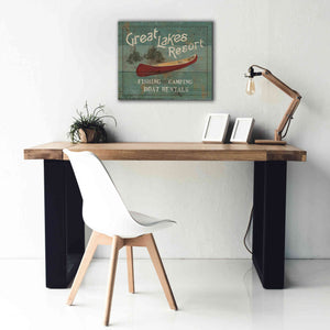 Epic Art 'Lodge Signs III' by James Wiens, Canvas Wall Art,24 x 20
