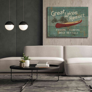 Epic Art 'Lodge Signs III' by James Wiens, Canvas Wall Art,54 x 40
