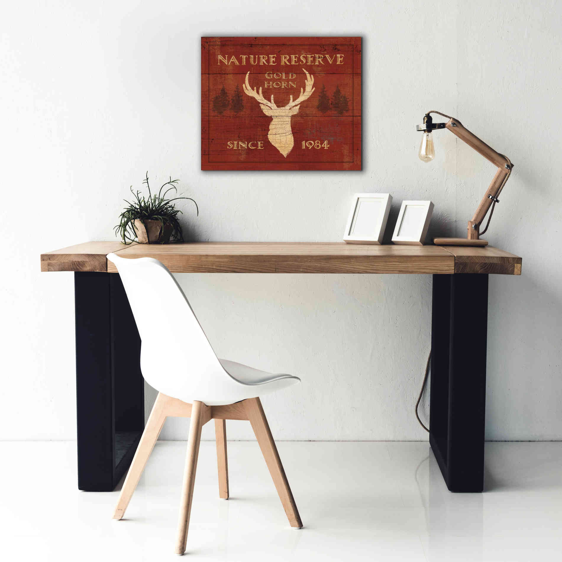 Epic Art 'Lodge Signs IX' by James Wiens, Canvas Wall Art,24 x 20