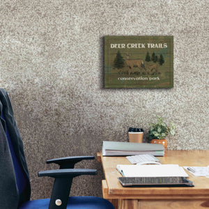 Epic Art 'Lodge Signs VIII' by James Wiens, Canvas Wall Art,16 x 12