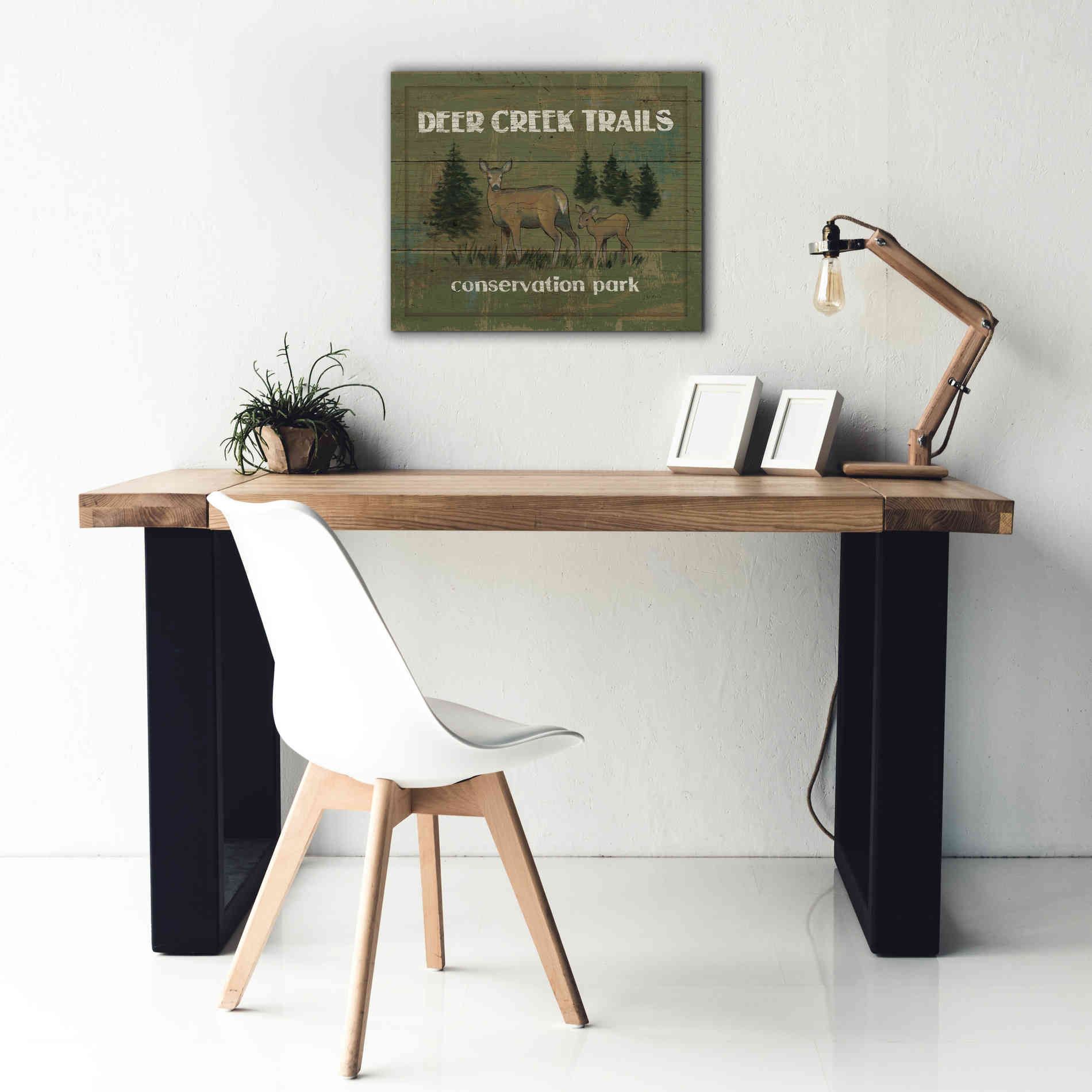 Epic Art 'Lodge Signs VIII' by James Wiens, Canvas Wall Art,24 x 20