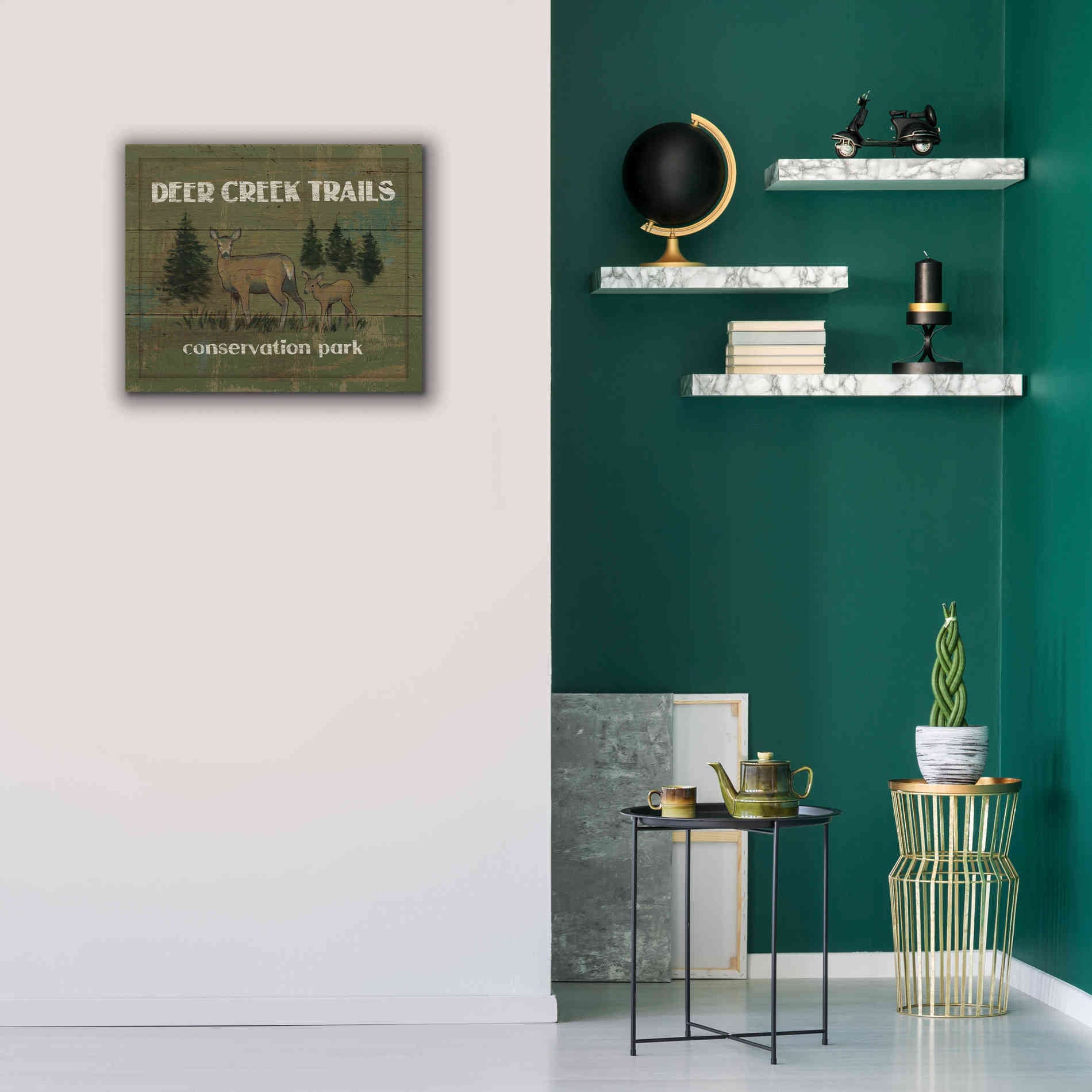 Epic Art 'Lodge Signs VIII' by James Wiens, Canvas Wall Art,24 x 20