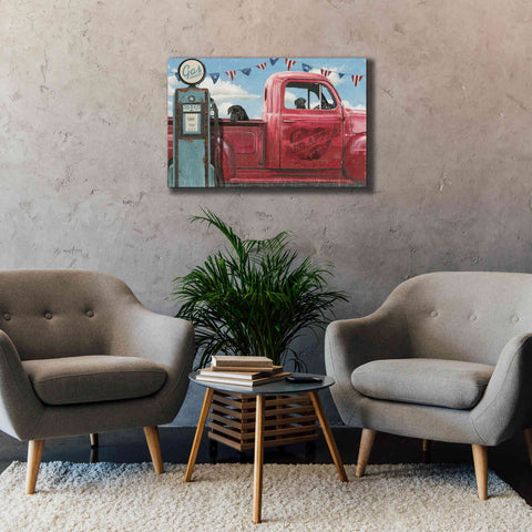 Image of Epic Art 'Lets Go for a Ride I' by James Wiens, Canvas Wall Art,40 x 26