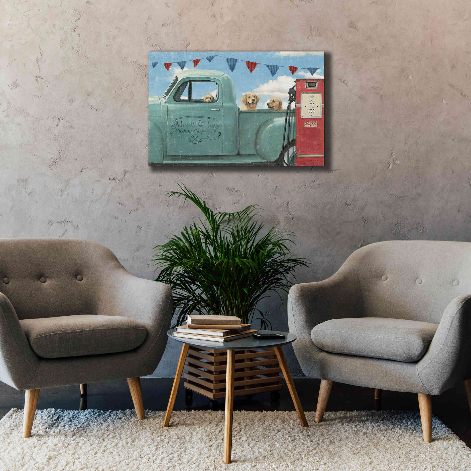 Epic Art 'Lets Go for a Ride II' by James Wiens, Canvas Wall Art,40 x 26