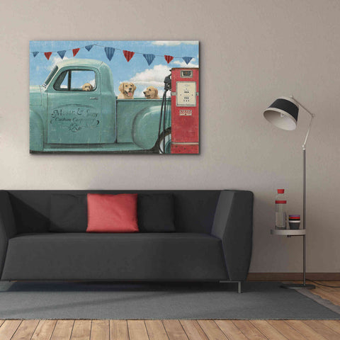 Image of Epic Art 'Lets Go for a Ride II' by James Wiens, Canvas Wall Art,60 x 40
