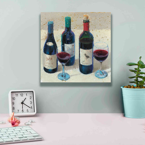 Image of Epic Art 'Wine Bouquet Light' by James Wiens, Canvas Wall Art,12 x 12