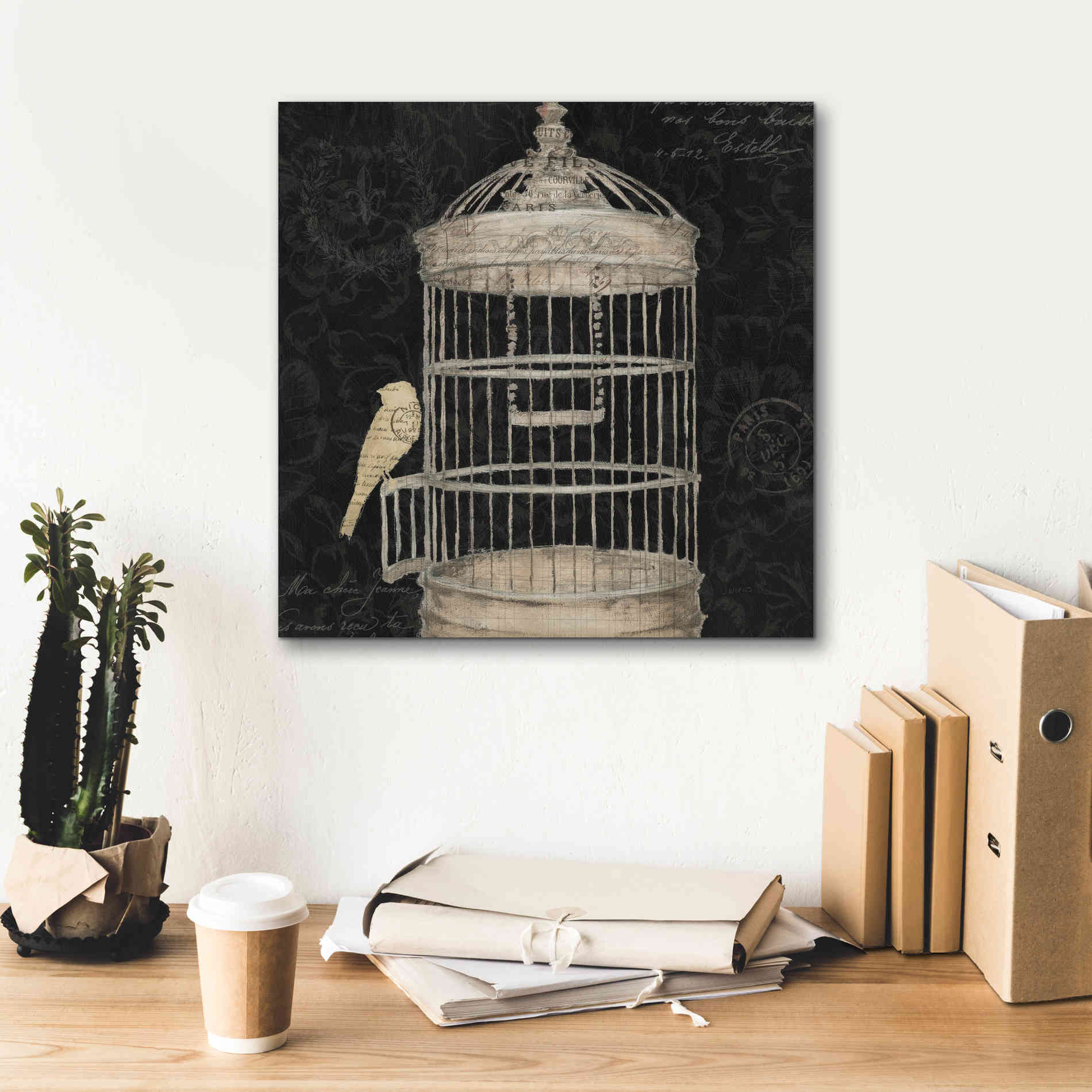 Epic Art 'Via Paris II' by James Wiens, Canvas Wall Art,18 x 18