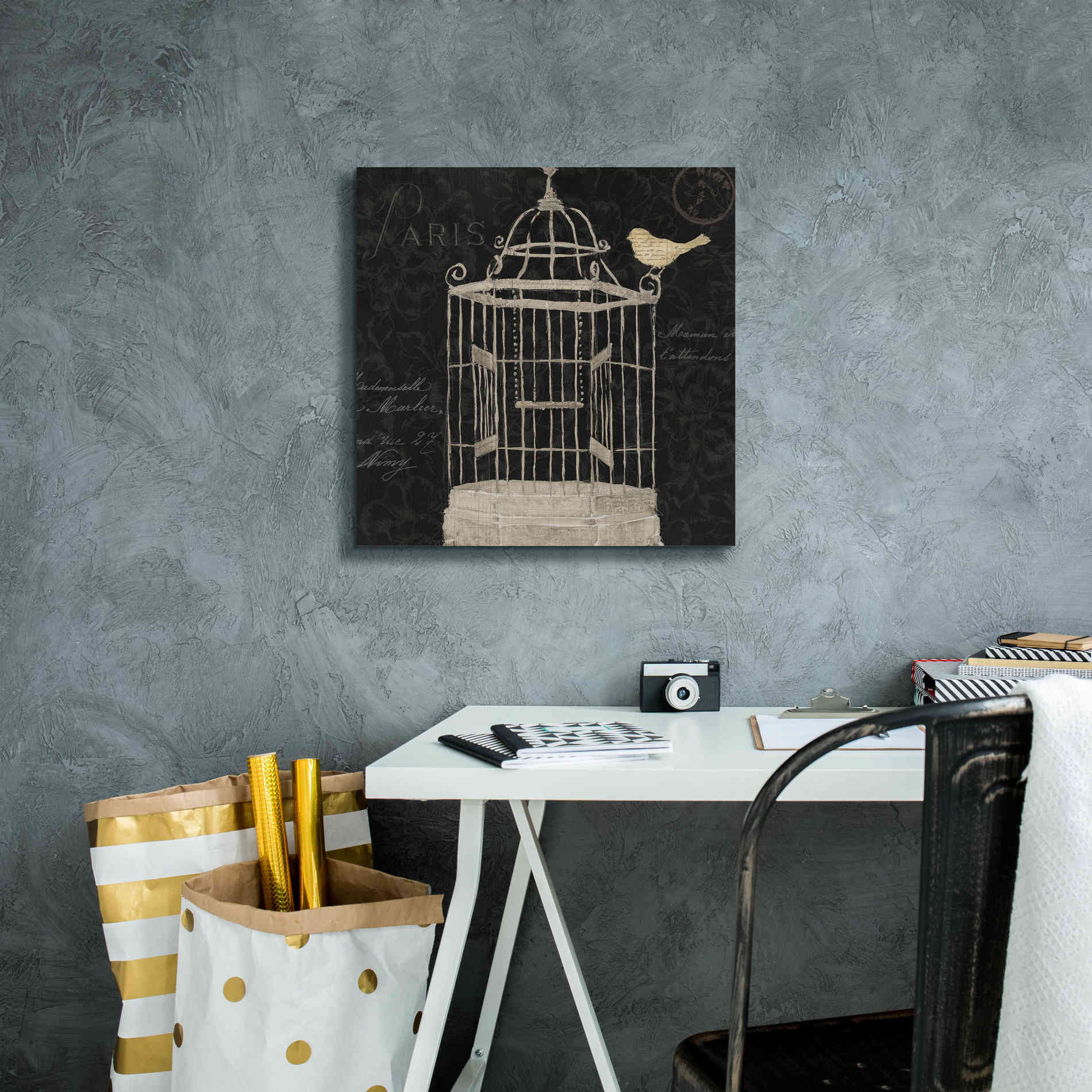 Epic Art 'Via Paris III' by James Wiens, Canvas Wall Art,18 x 18