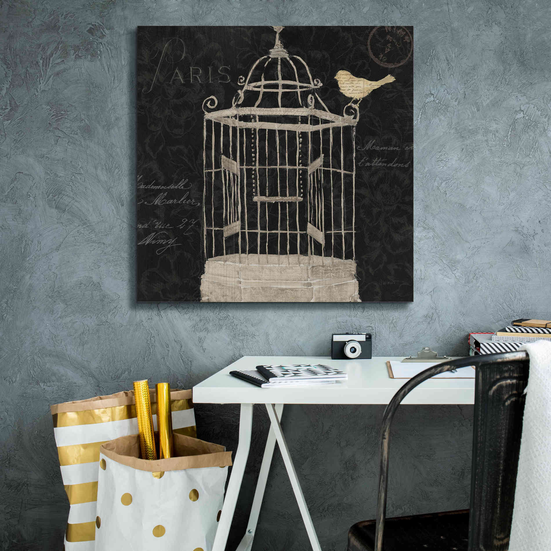 Epic Art 'Via Paris III' by James Wiens, Canvas Wall Art,26 x 26