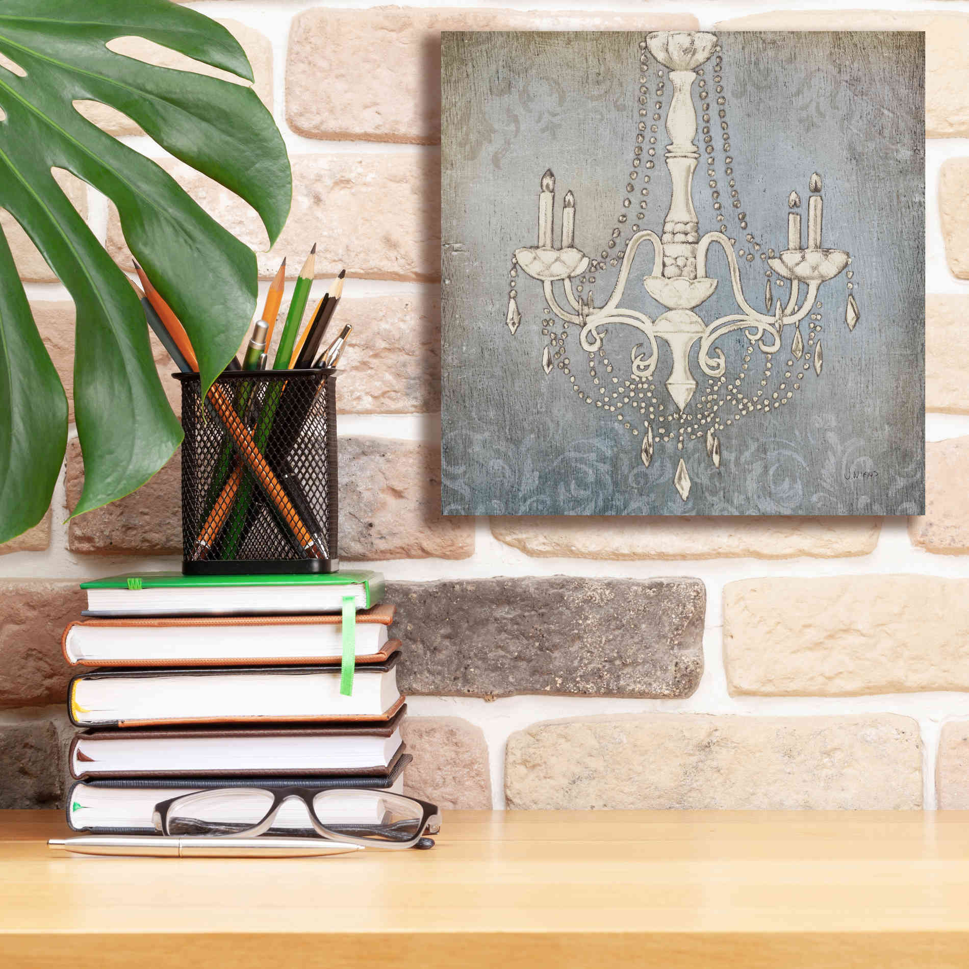 Epic Art 'Luxurious Lights I' by James Wiens, Canvas Wall Art,12 x 12