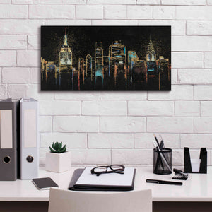 Epic Art 'Cityscape' by James Wiens, Canvas Wall Art,24 x 12