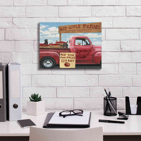 Image of Epic Art 'Market Season' by James Wiens, Canvas Wall Art,16 x 12