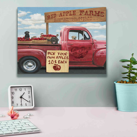 Image of Epic Art 'Market Season' by James Wiens, Canvas Wall Art,16 x 12