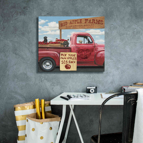 Image of Epic Art 'Market Season' by James Wiens, Canvas Wall Art,24 x 20