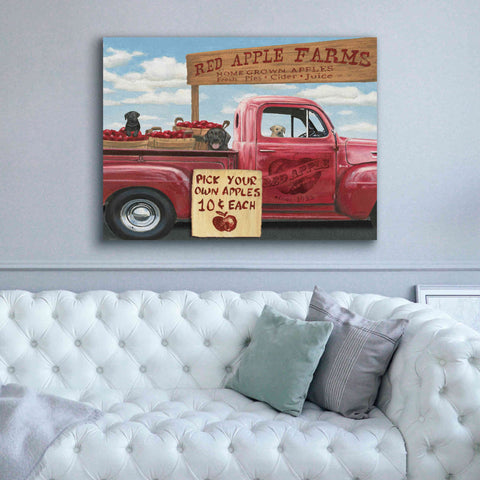 Image of Epic Art 'Market Season' by James Wiens, Canvas Wall Art,54 x 40