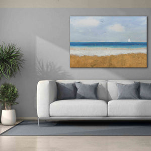 Epic Art 'Beach Horizon' by James Wiens, Canvas Wall Art,60 x 40