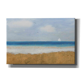 Epic Art 'Beach Horizon' by James Wiens, Canvas Wall Art,18x12x1.1x0,26x18x1.1x0,40x26x1.74x0,60x40x1.74x0