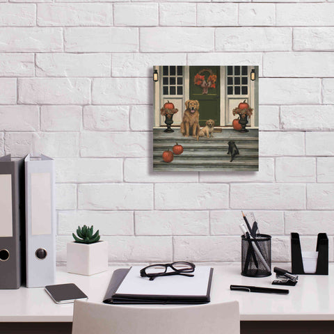 Image of Epic Art 'Home Welcoming' by James Wiens, Canvas Wall Art,12 x 12