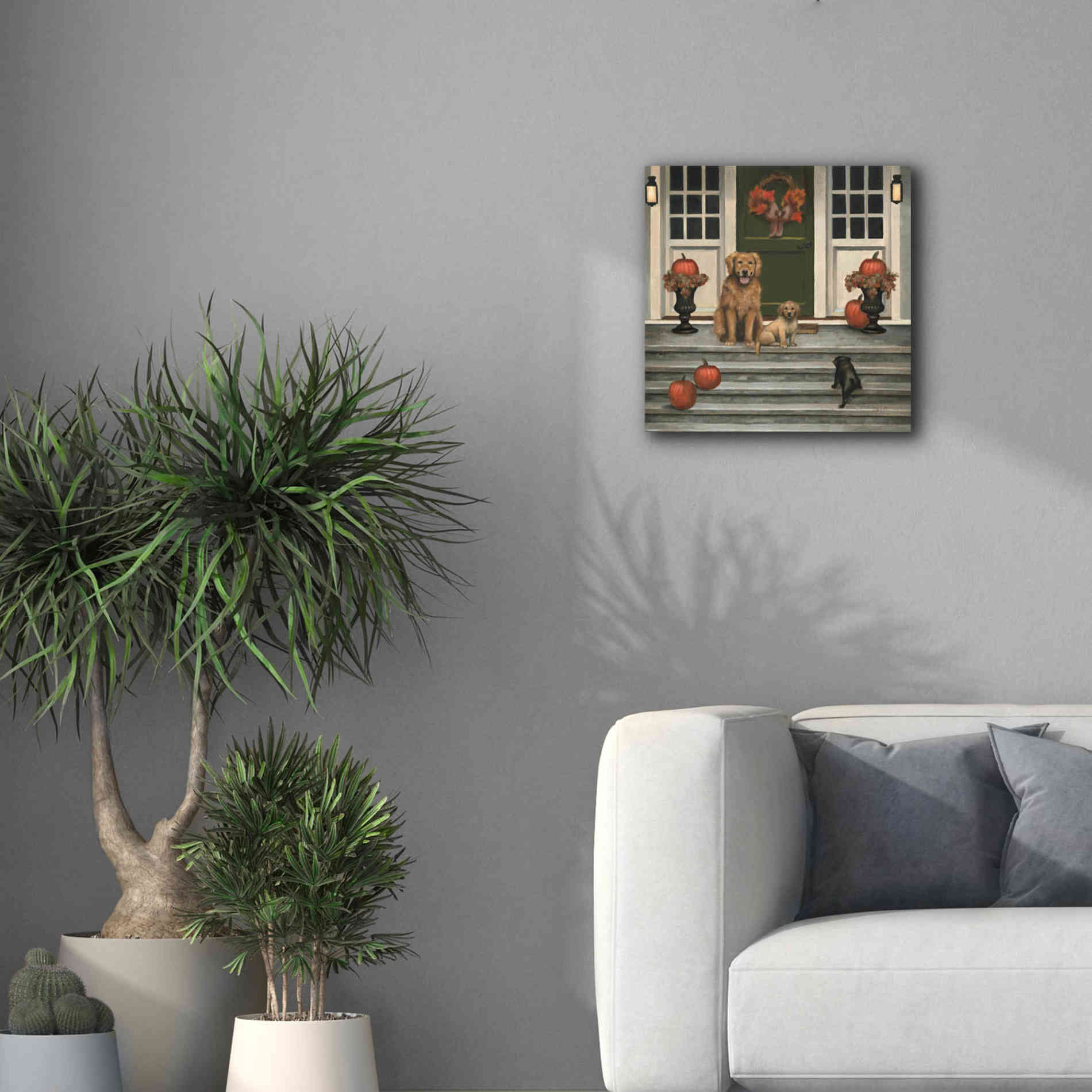 Epic Art 'Home Welcoming' by James Wiens, Canvas Wall Art,18 x 18