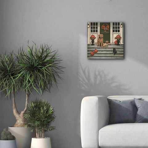 Image of Epic Art 'Home Welcoming' by James Wiens, Canvas Wall Art,18 x 18