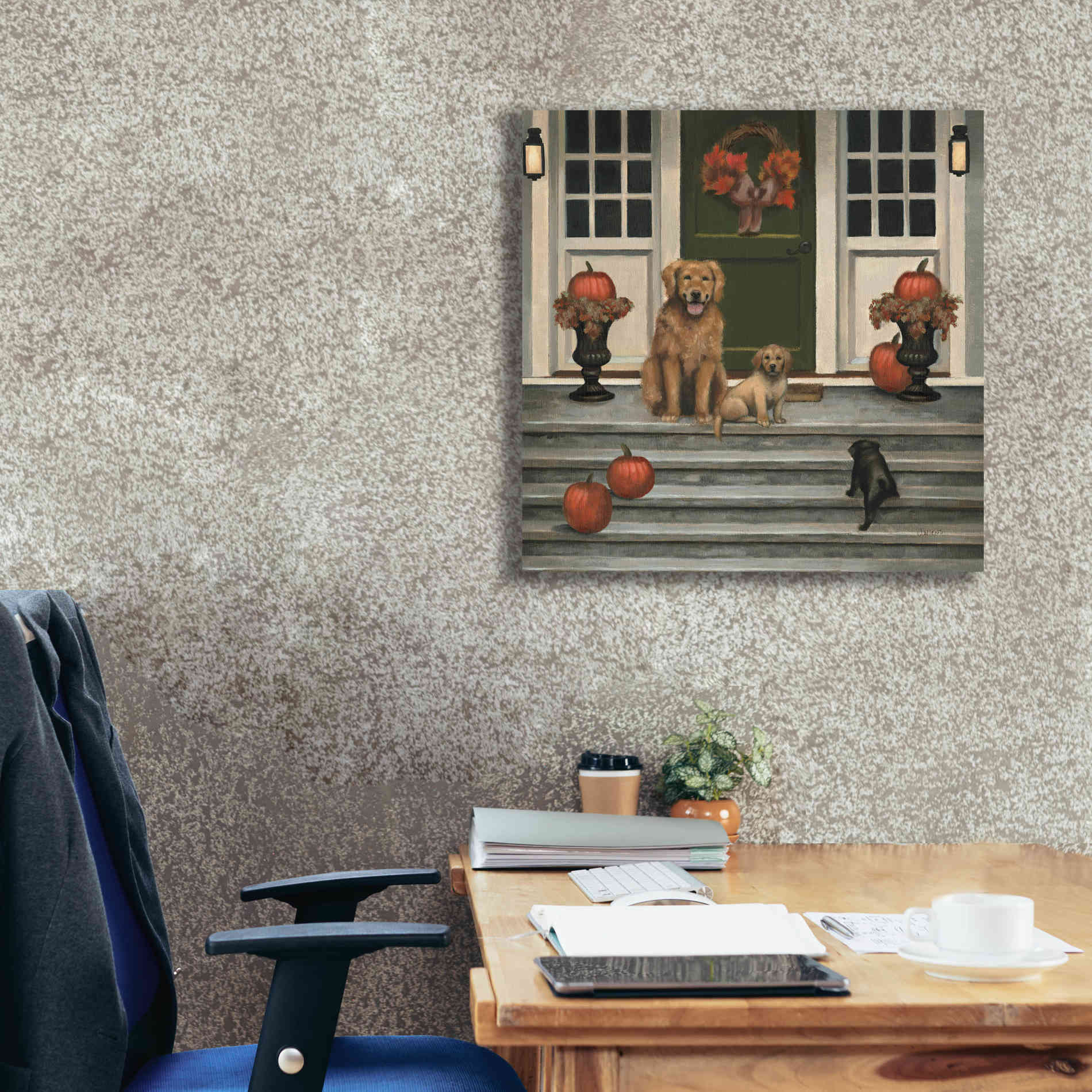 Epic Art 'Home Welcoming' by James Wiens, Canvas Wall Art,26 x 26