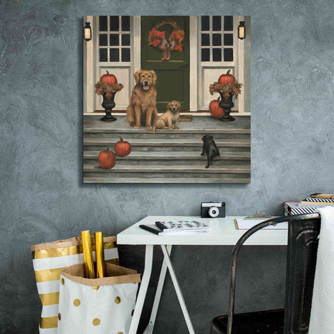 Image of Epic Art 'Home Welcoming' by James Wiens, Canvas Wall Art,26 x 26