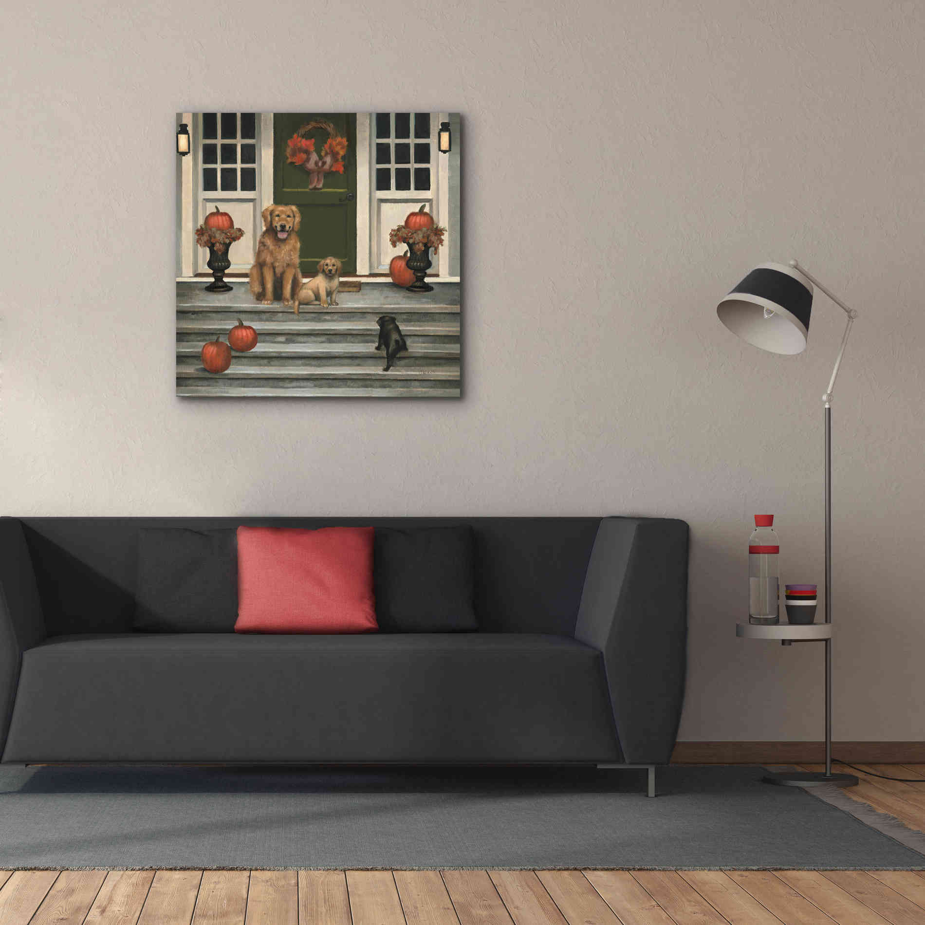 Epic Art 'Home Welcoming' by James Wiens, Canvas Wall Art,37 x 37