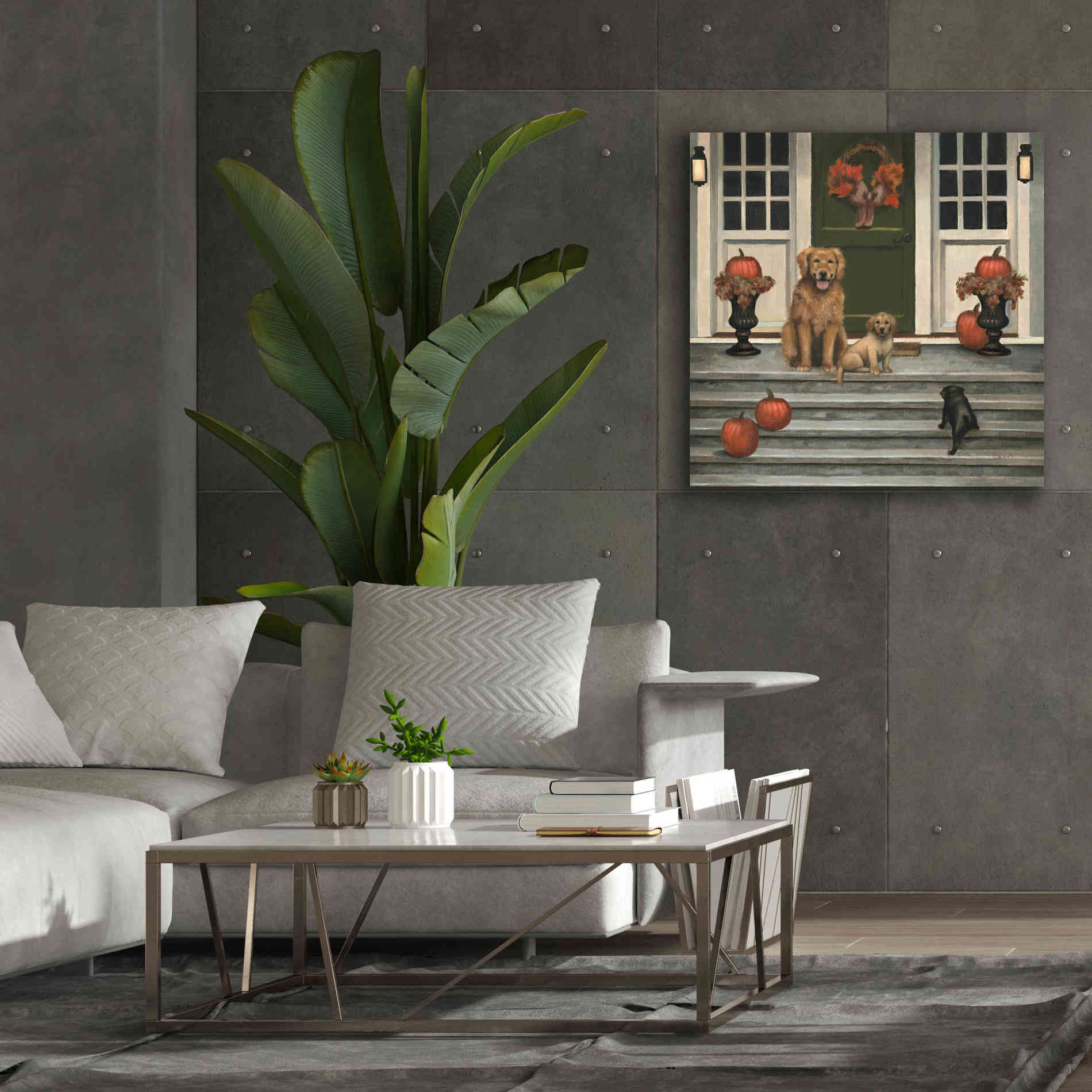 Epic Art 'Home Welcoming' by James Wiens, Canvas Wall Art,37 x 37