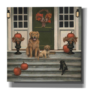 Epic Art 'Home Welcoming' by James Wiens, Canvas Wall Art,12x12x1.1x0,18x18x1.1x0,26x26x1.74x0,37x37x1.74x0