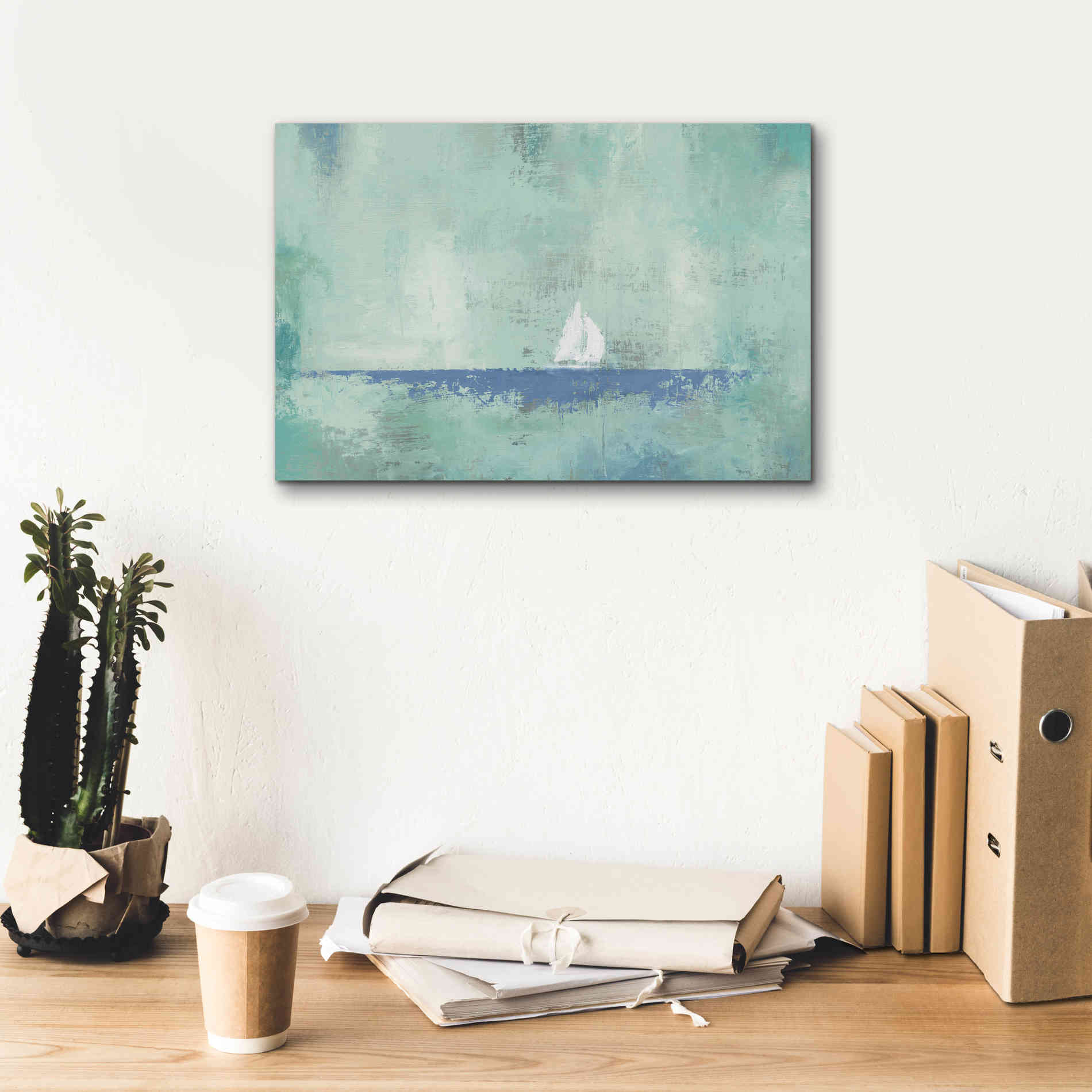 Epic Art 'Sailboat Dream' by James Wiens, Canvas Wall Art,18 x 12