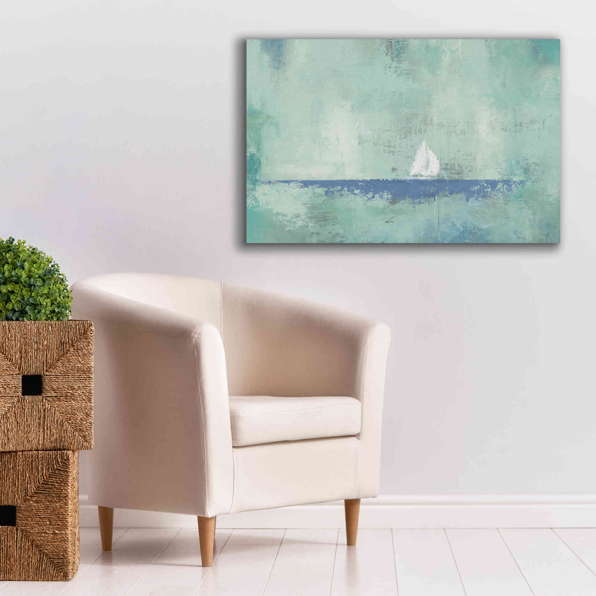 Epic Art 'Sailboat Dream' by James Wiens, Canvas Wall Art,40 x 26