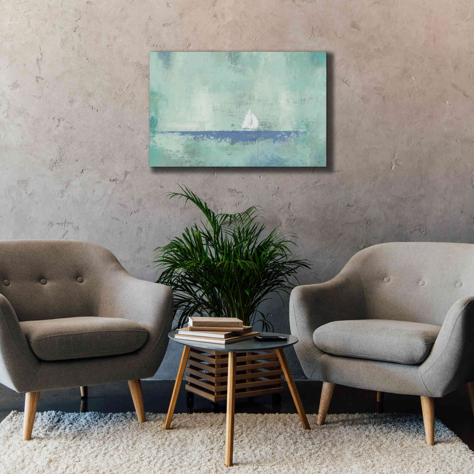 Epic Art 'Sailboat Dream' by James Wiens, Canvas Wall Art,40 x 26