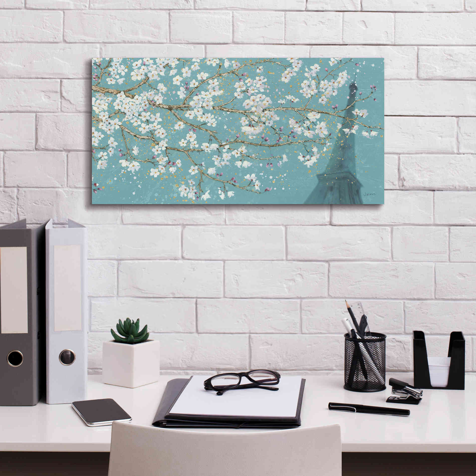 Epic Art 'April Breeze II' by James Wiens, Canvas Wall Art,24 x 12