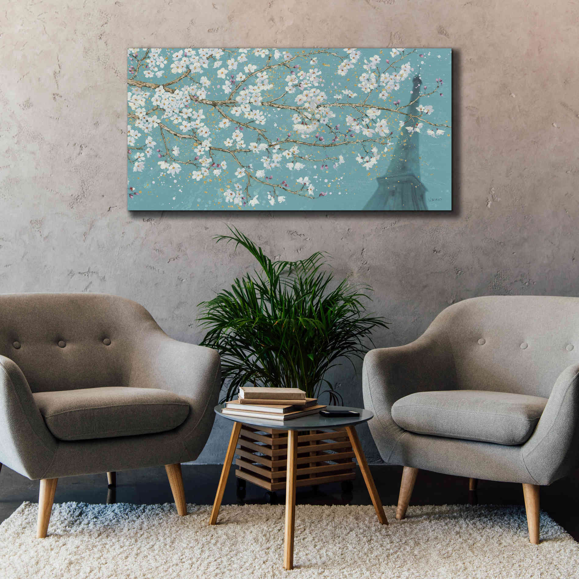 Epic Art 'April Breeze II' by James Wiens, Canvas Wall Art,60 x 30