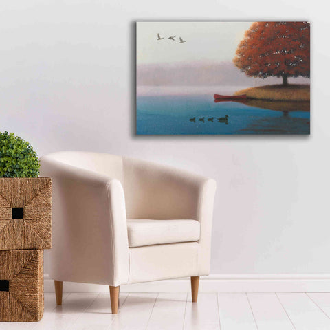 Image of Epic Art 'Early in the Morning' by James Wiens, Canvas Wall Art,40 x 26