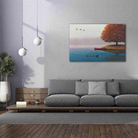 Image of Epic Art 'Early in the Morning' by James Wiens, Canvas Wall Art,60 x 40