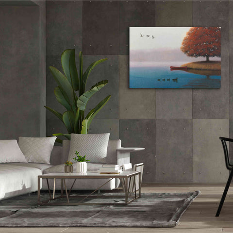 Image of Epic Art 'Early in the Morning' by James Wiens, Canvas Wall Art,60 x 40