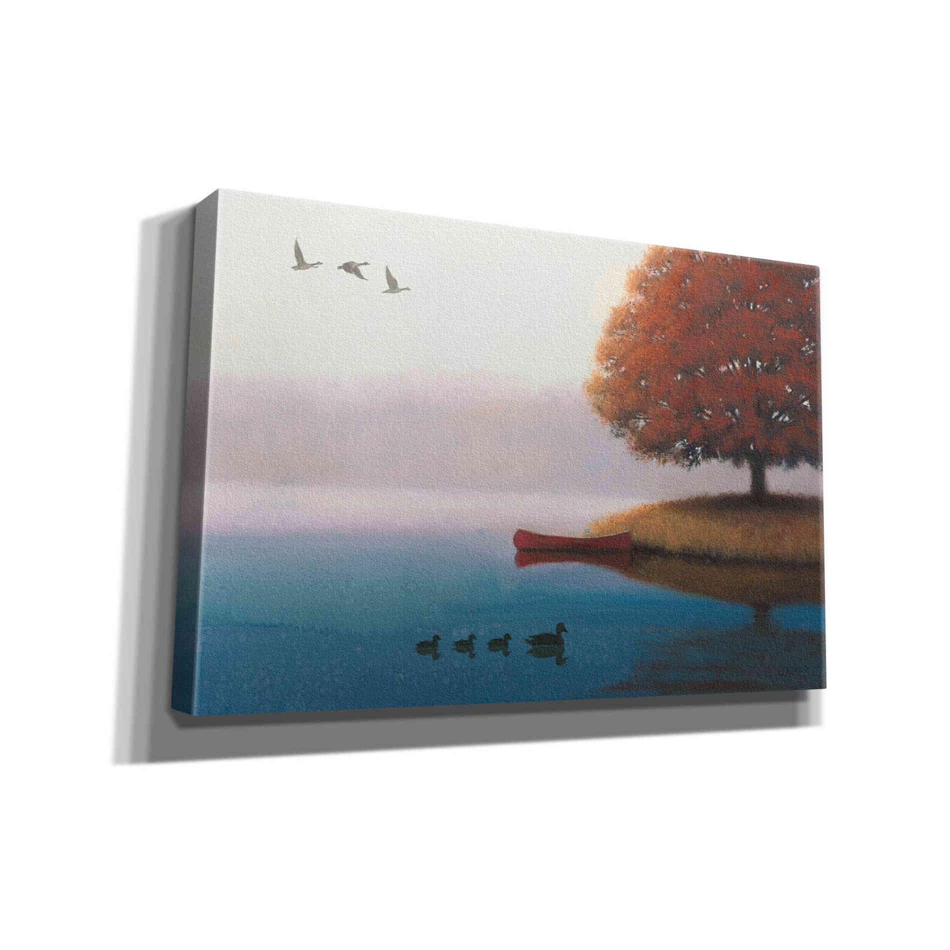 Epic Art 'Early in the Morning' by James Wiens, Canvas Wall Art,18x12x1.1x0,26x18x1.1x0,40x26x1.74x0,60x40x1.74x0