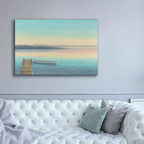 Image of Epic Art 'Zen Canoe I' by James Wiens, Canvas Wall Art,60 x 40