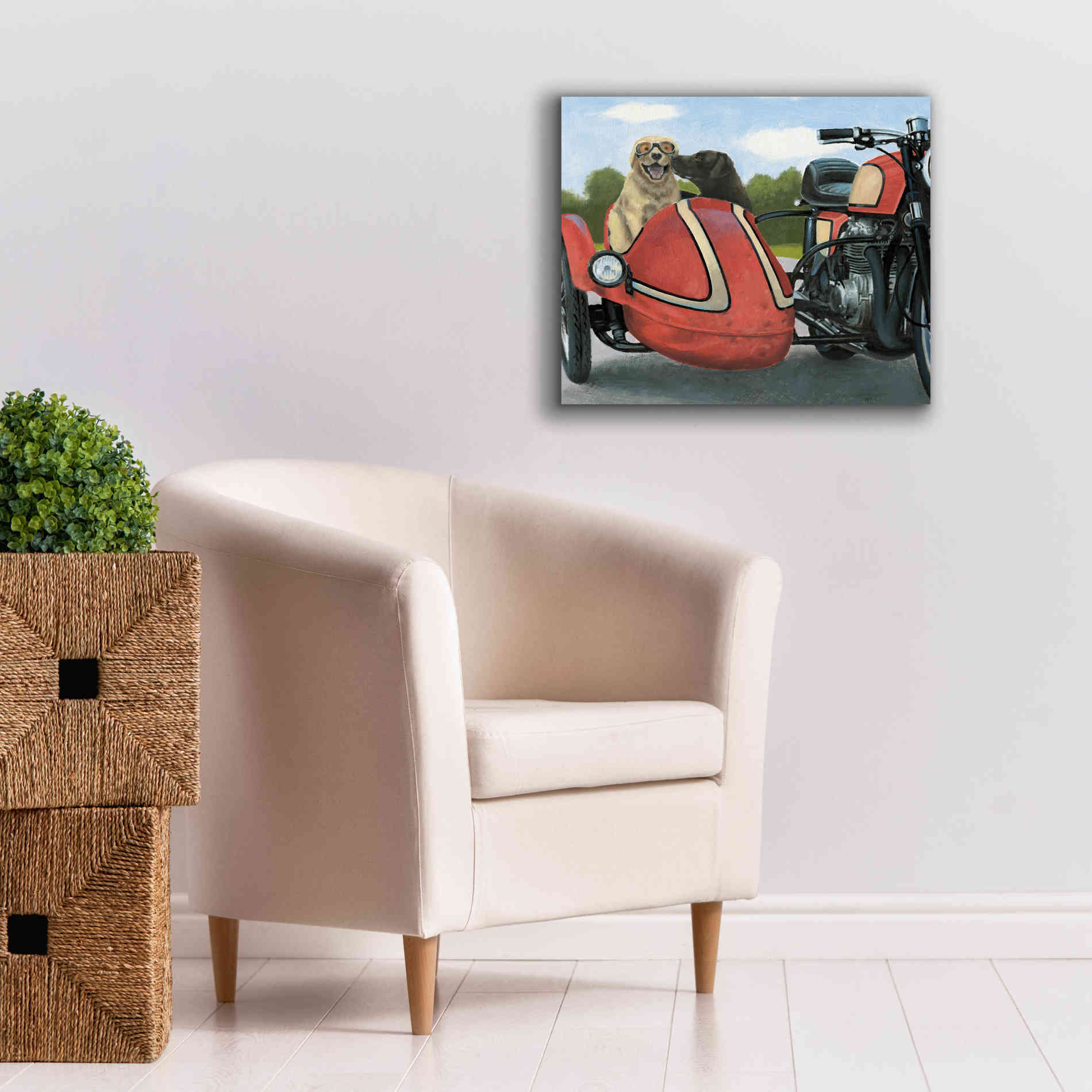 Epic Art 'Born to Be Wild Crop' by James Wiens, Canvas Wall Art,24 x 20