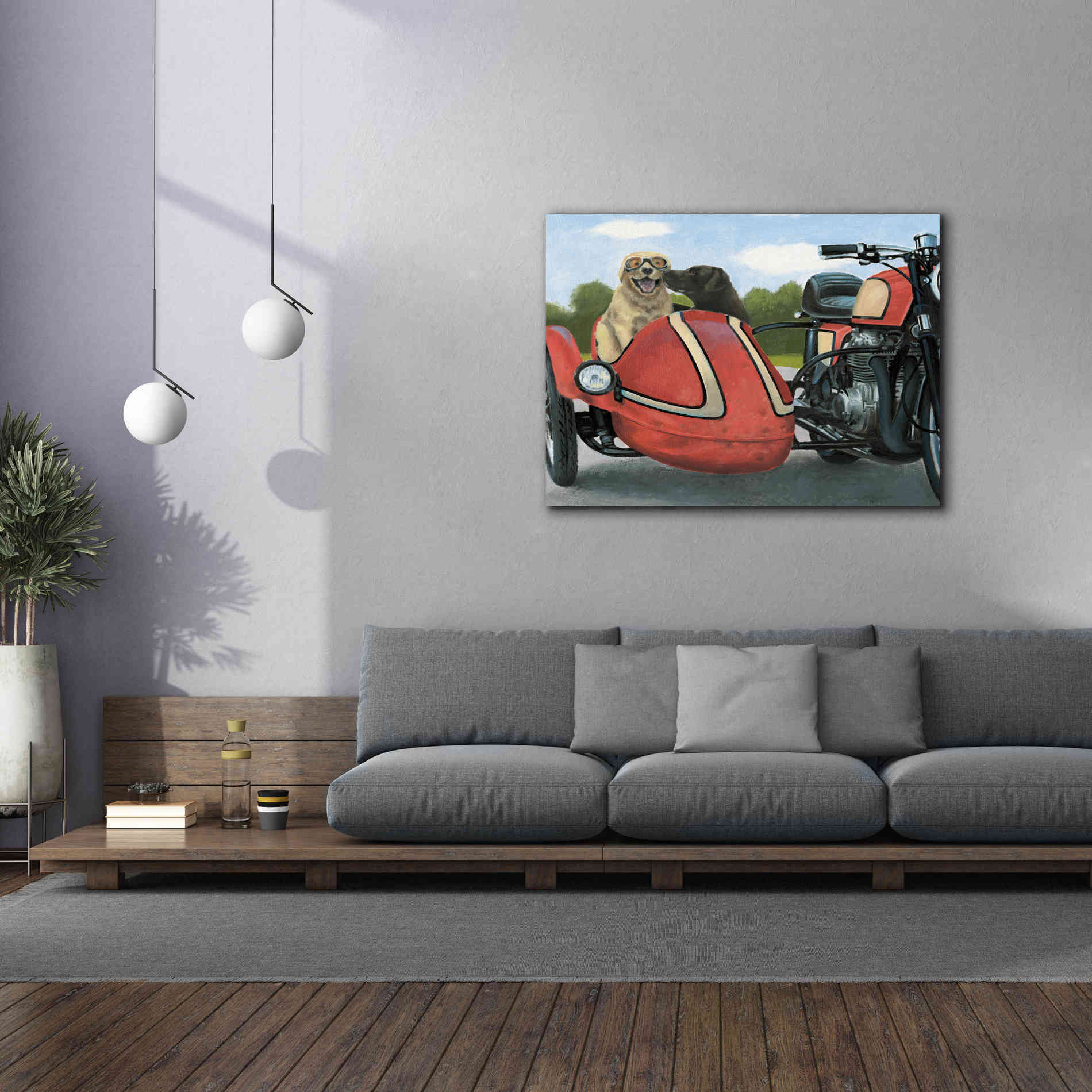 Epic Art 'Born to Be Wild Crop' by James Wiens, Canvas Wall Art,54 x 40