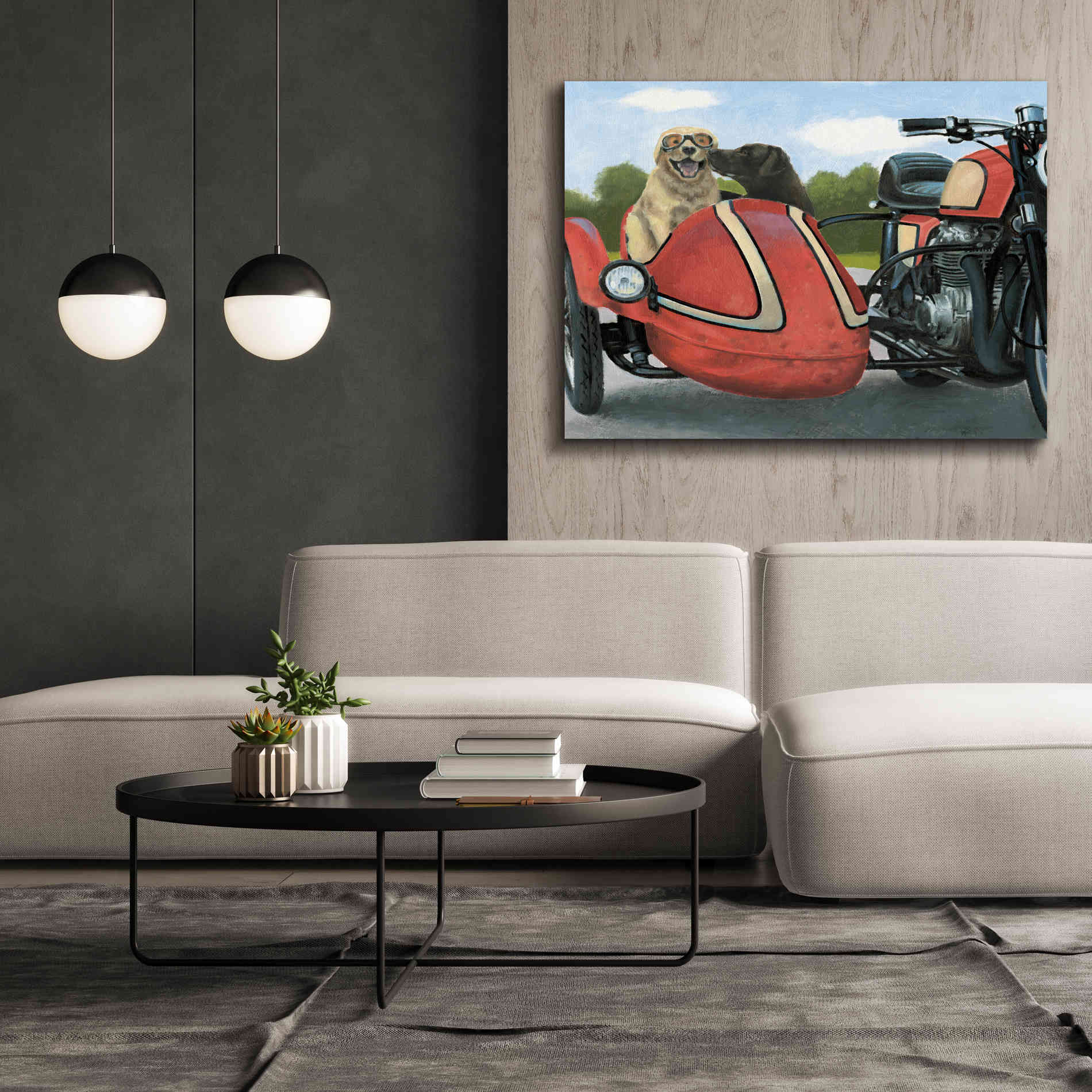 Epic Art 'Born to Be Wild Crop' by James Wiens, Canvas Wall Art,54 x 40