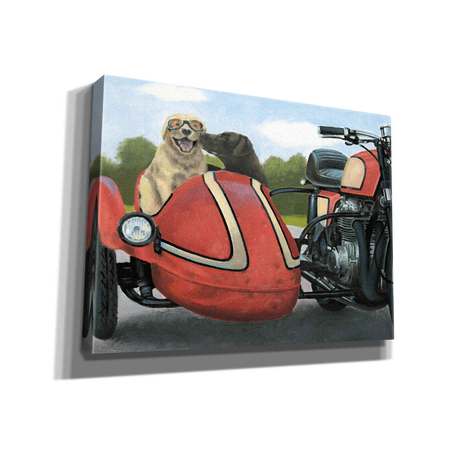 Epic Art 'Born to Be Wild Crop' by James Wiens, Canvas Wall Art,16x12x1.1x0,24x20x1.1x0,30x26x1.74x0,54x40x1.74x0