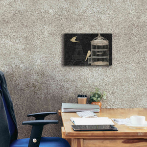 Epic Art 'Via Paris I' by James Wiens, Canvas Wall Art,18 x 12